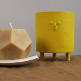 Rami Kim Studio Home Planters Tripod Mini Face Planter in Yellow Intense Yellow