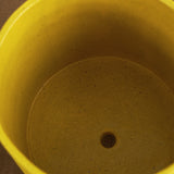 Rami Kim Studio Home Planters Tripod Mini Face Planter in Yellow Intense Yellow