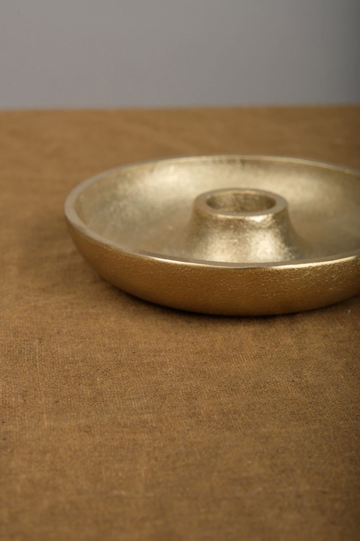 S/N Home Candle Holders Brass Candle Stand Brass / 5" D