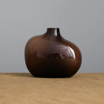 Sacco Vase Glass 01 in brown