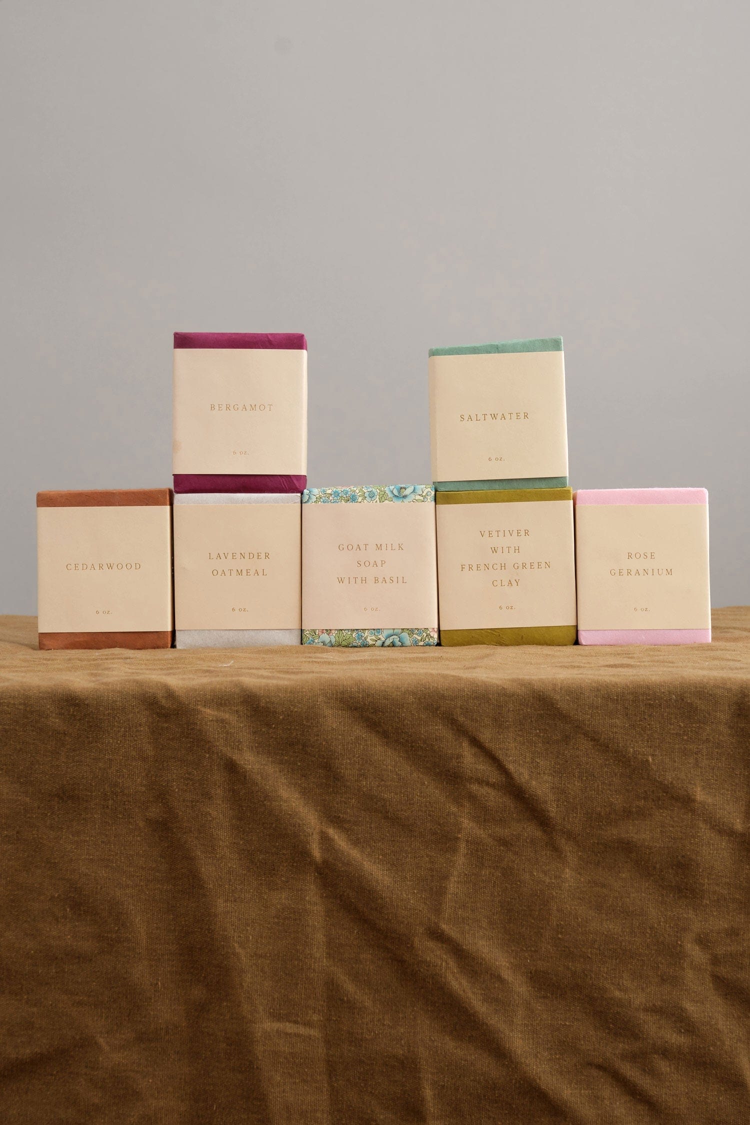 Saipua Beauty Bar Soap Rose Geranium Bar Soap Rose Geranium / 6 oz
