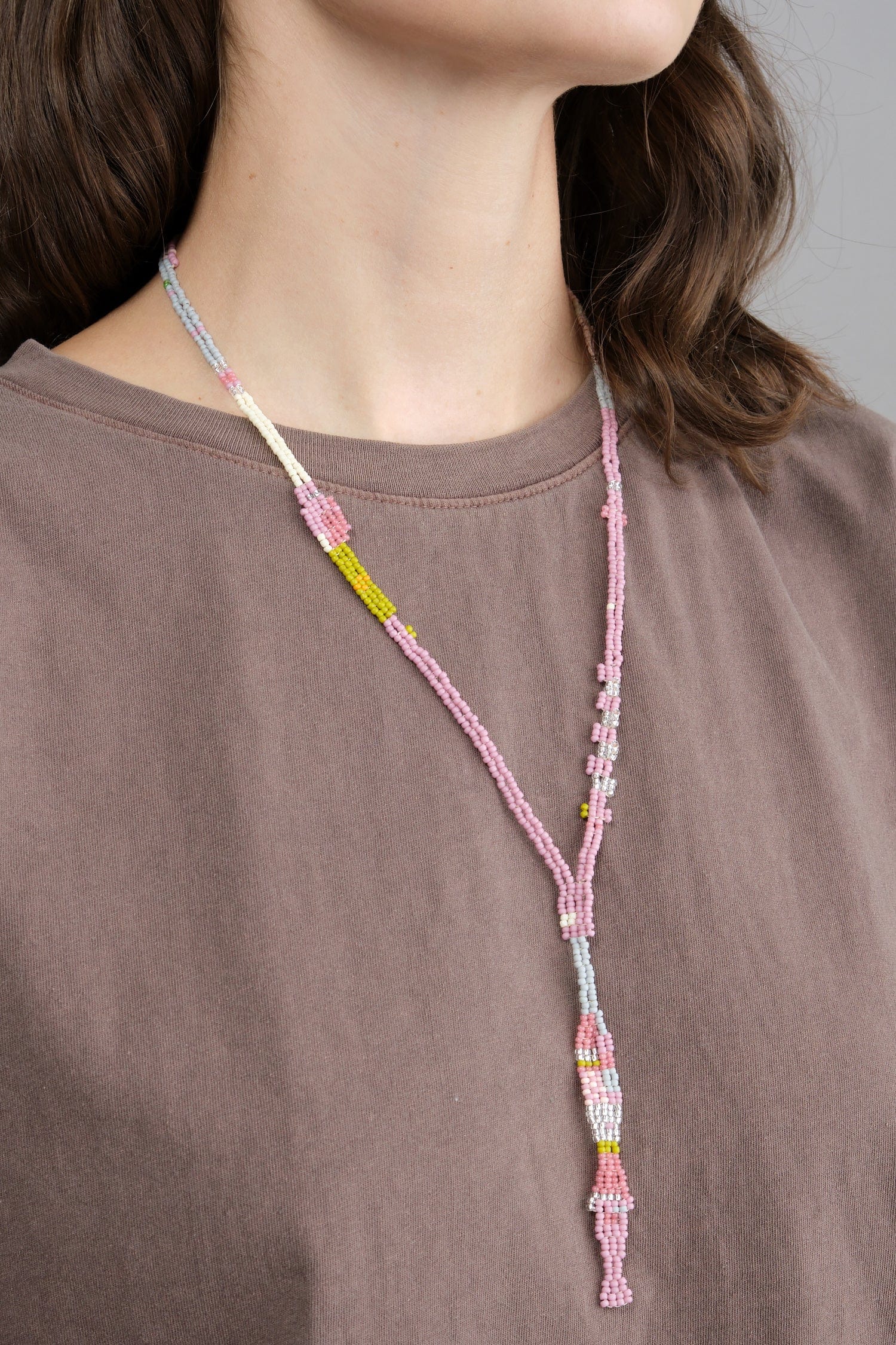 Salihah Moore Jewelry Necklaces Fara Necklace in Purple Purple / 16" Drop