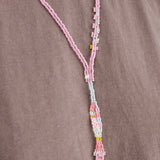 Salihah Moore Jewelry Necklaces Fara Necklace in Purple Purple / 16" Drop