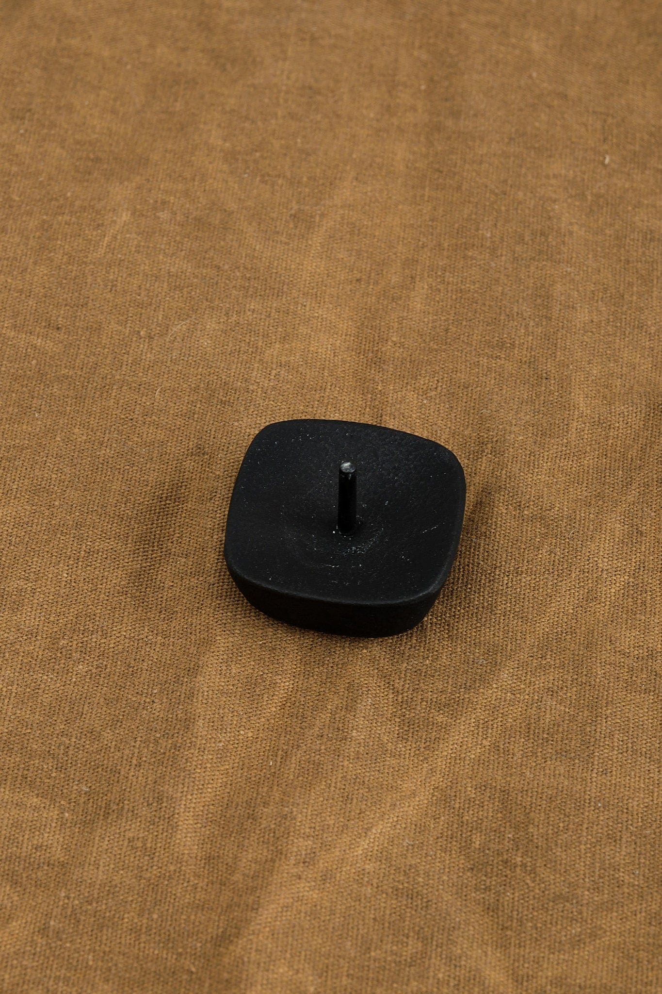 Takazawa Candle Home Candle Holders Small Koma Candle Stand Cast Iron / 1.25" W x 1.25" D x 1.1" H