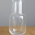 Toyo Sasaki Glass Home Kitchen Glassware Glass Decanter and Cup Set Clear