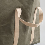 Handle on Wood Bag in Forest