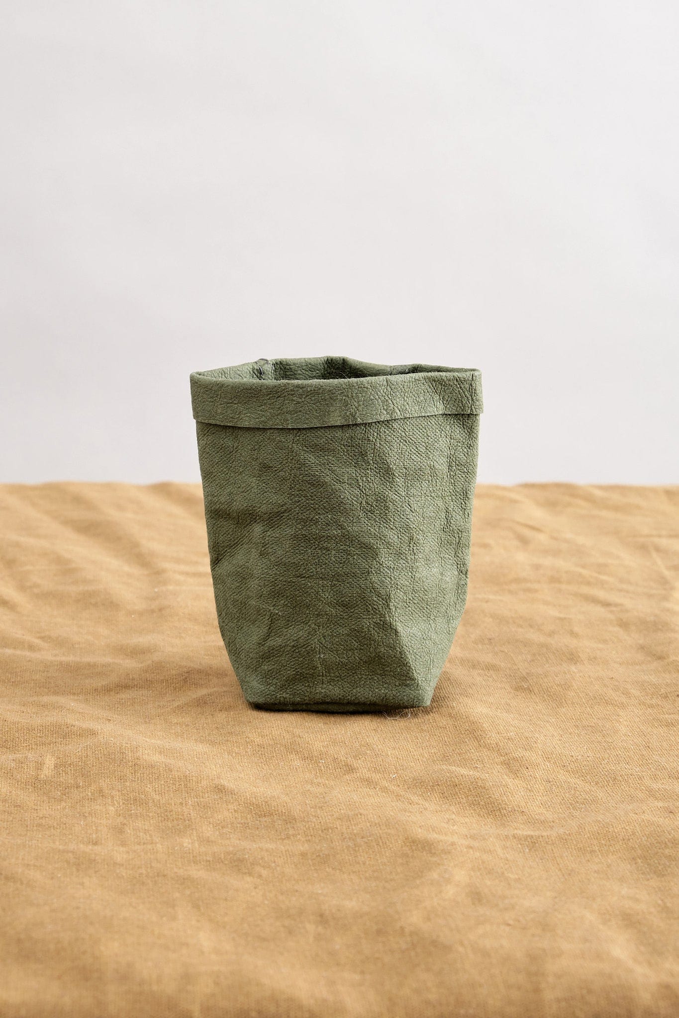 Uashmama Home Bath Organization XSmall Paper Bag Forest / 3" L X 3" W X 6" H