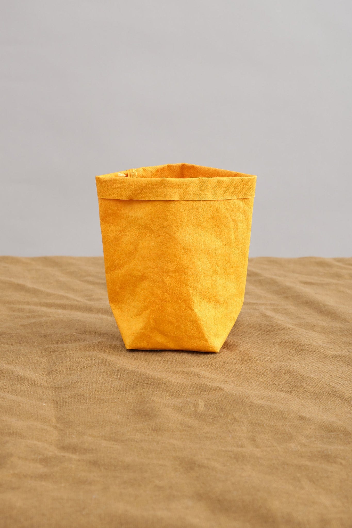 Uashmama Home Bath Organization XSmall Paper Bag Senape / 3" L X 3" W X 6" H