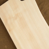 Woodpecker Home Kitchen Cutting Boards Medium Ginkgo Chopping Board with Hole Gingko Wood / 13" W X 7" L X 1" H