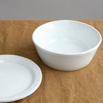 WRF Lab Ceramics Home Kitchen Serving Medium Container with Lid
