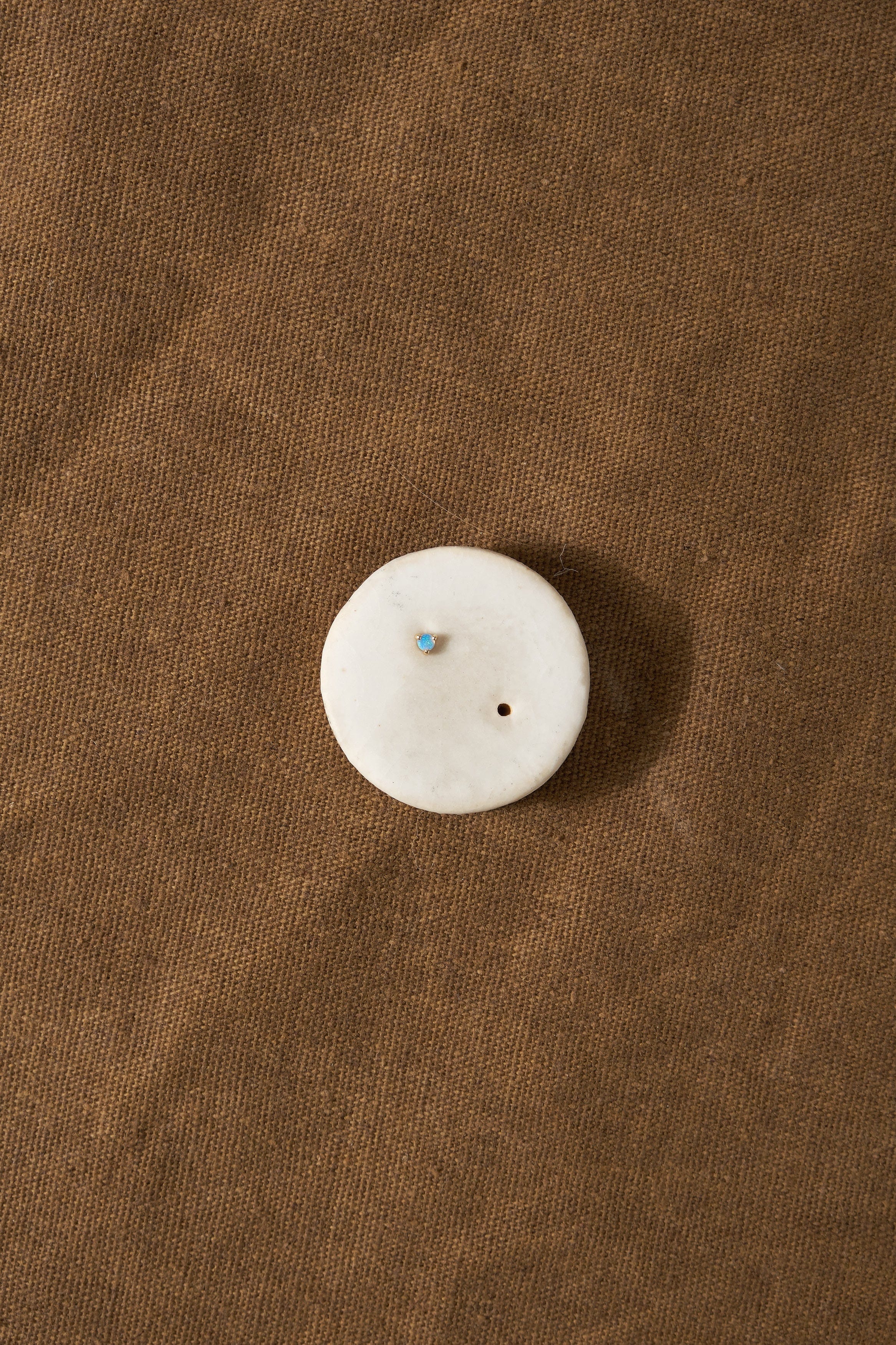 WWAKE Jewelry Earrings Small Opal Stud Opal