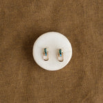 WWAKE Jewelry Earrings Door Knocker Earrings Opal