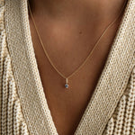 WWAKE Jewelry Necklaces Origin Charms September Sapphire
