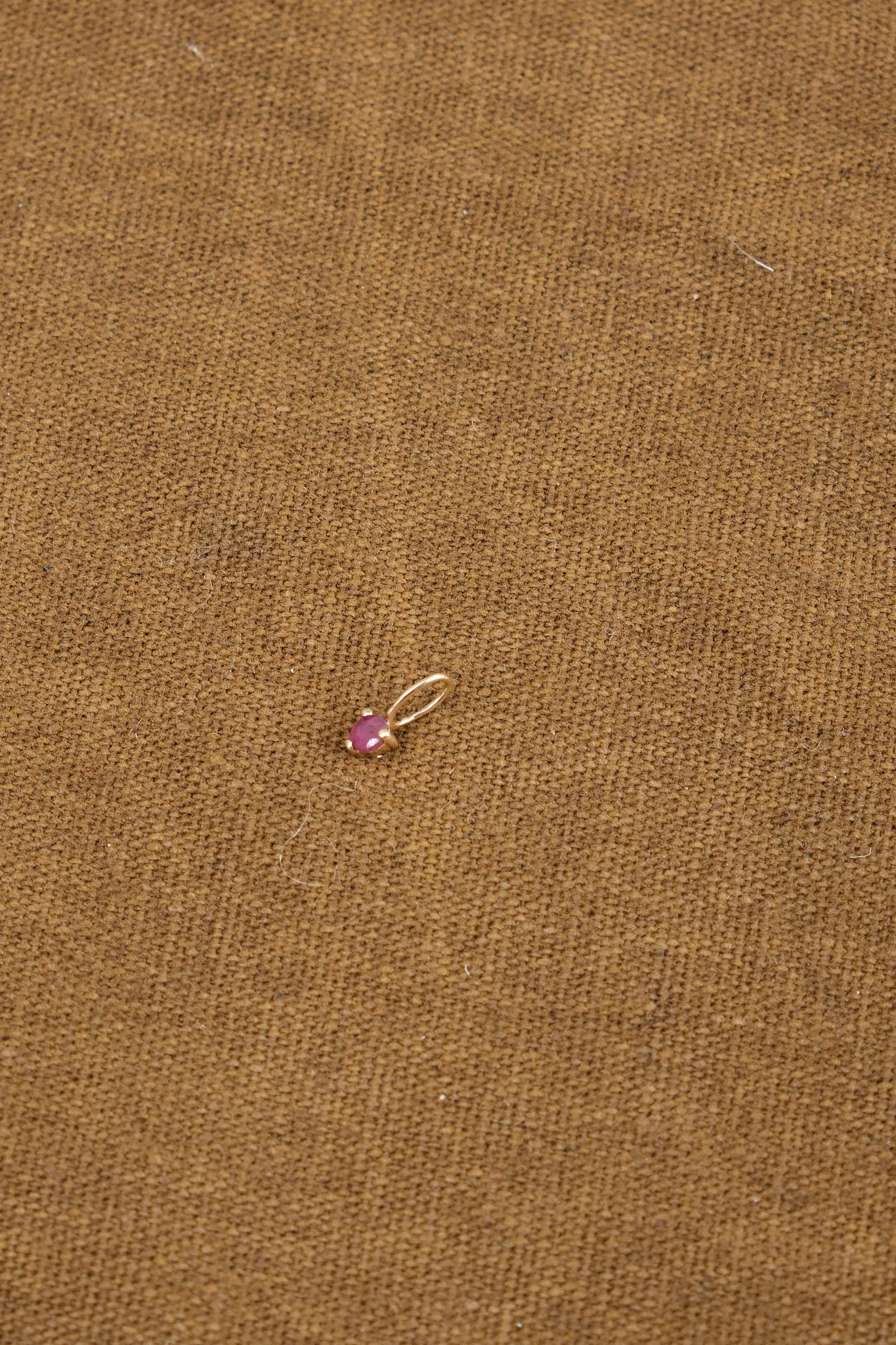 WWAKE Jewelry Necklaces Origin Charms July Ruby