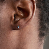 WWAKE Jewelry Earrings Small Opal Stud Opal