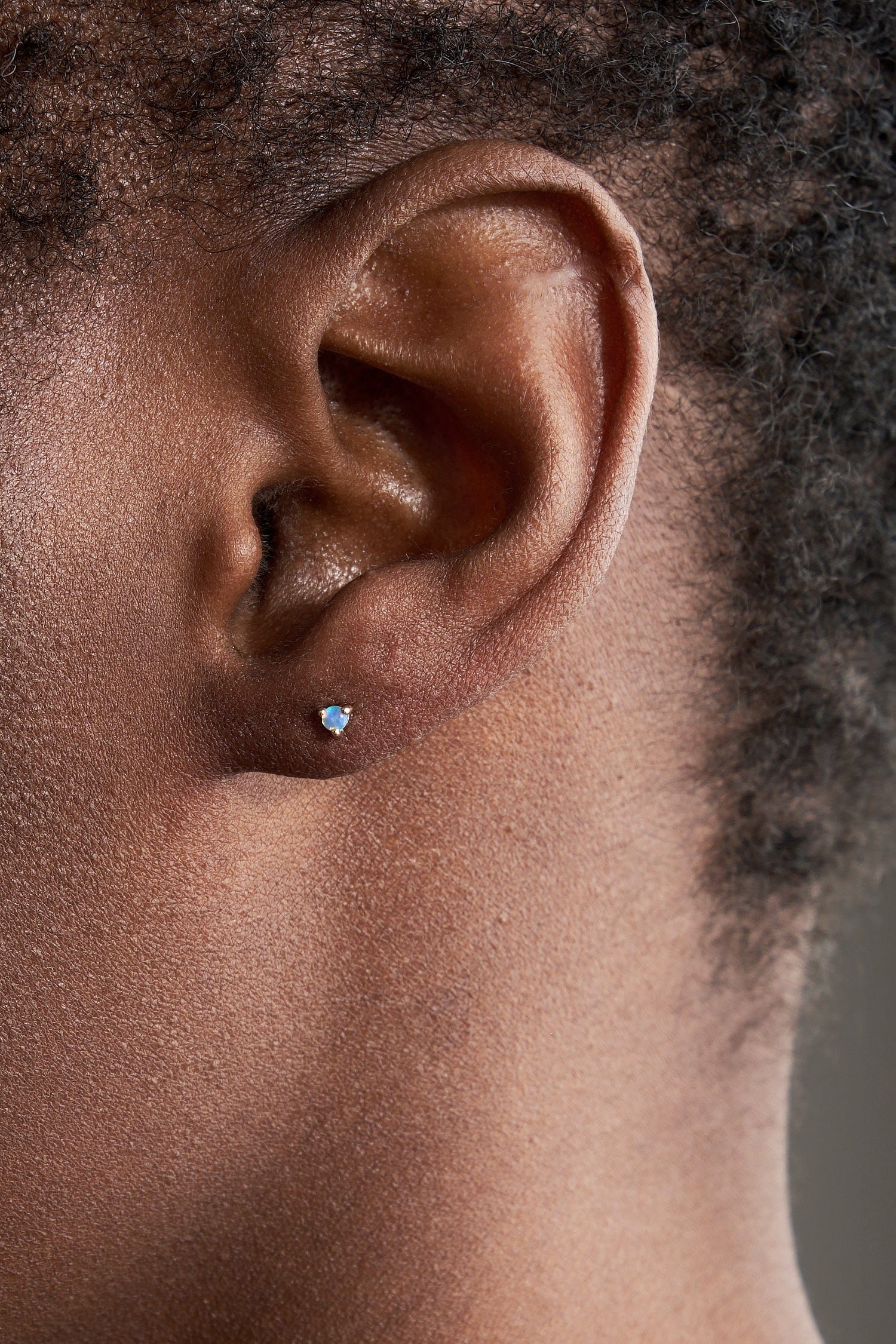 WWAKE Jewelry Earrings Small Opal Stud Opal