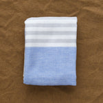 Yoshii Home Bath Towels Square Towel in Blue Blue / 19.5" L X 19.5" W