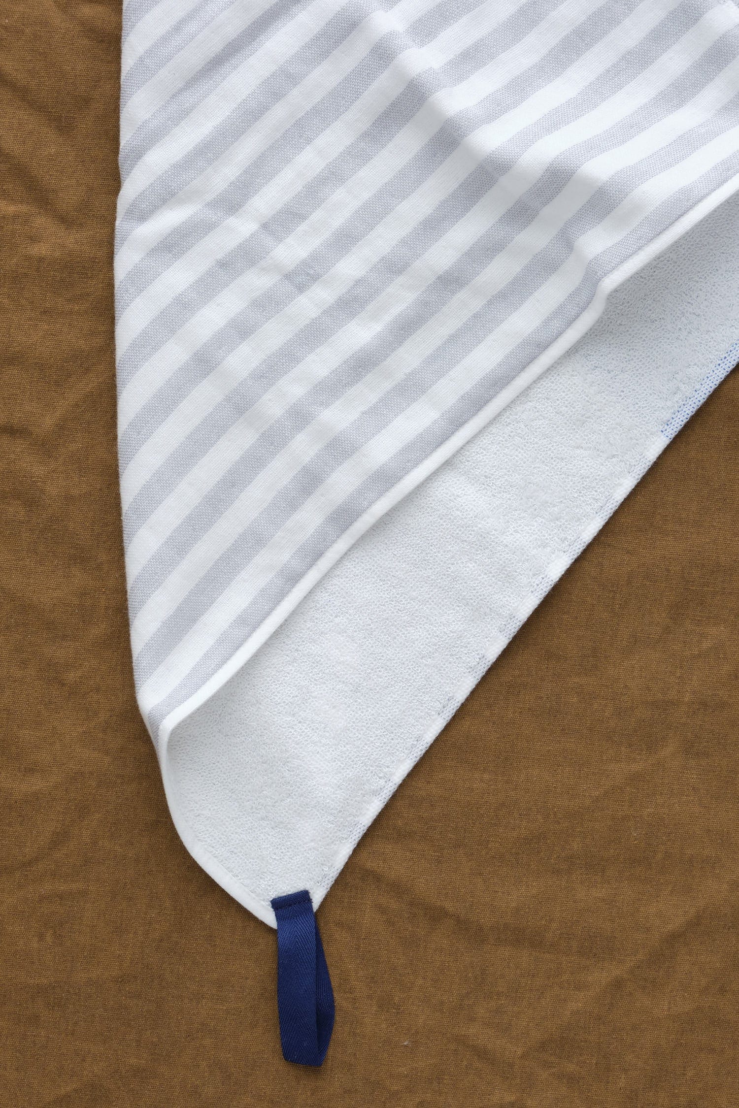 Yoshii Home Bath Towels Square Towel in Blue Blue / 19.5" L X 19.5" W