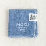 Kontex Home Bath Textiles Moku Light Washcloth Azure / 11.25" L X 11.25" W