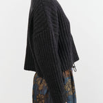 7115 by Szeki Apparel Womens Sweaters Chunky Ribbed Mock Neck