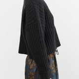 7115 by Szeki Apparel Womens Sweaters Chunky Ribbed Mock Neck