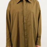 7115 by Szeki Apparel Womens Blouses Cocoon Dress Shirt