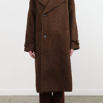 7115 by Szeki Apparel Womens Outerwear Double Breasted Wool Coat