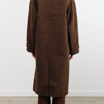 7115 by Szeki Apparel Womens Outerwear Double Breasted Wool Coat