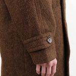 7115 by Szeki Apparel Womens Outerwear Double Breasted Wool Coat