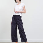 Styled view of Elastic Straight-Legged Trouser