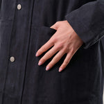 7115 by Szeki Apparel Womens Outerwear Mid-Length Chore Coat