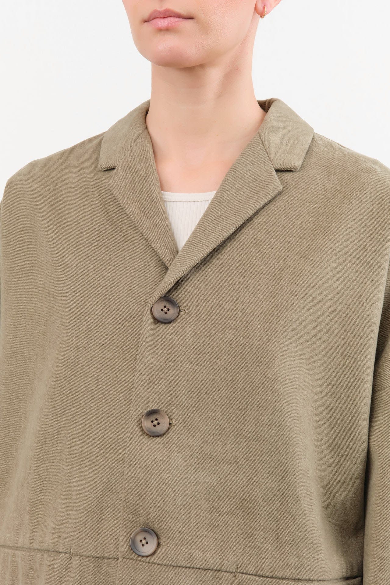 7115 by Szeki Apparel Womens Outerwear Oversized Blazer