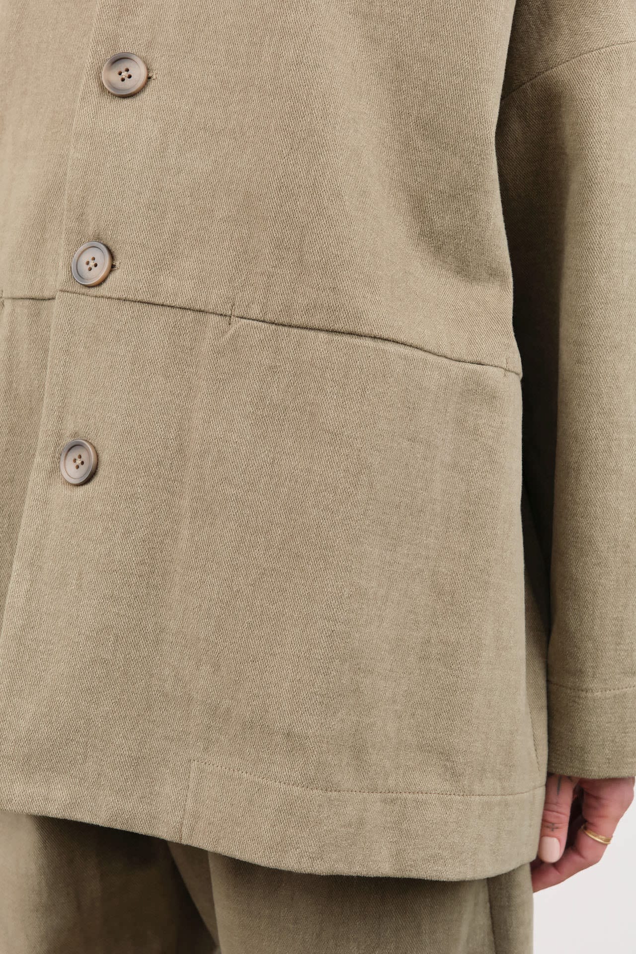 7115 by Szeki Apparel Womens Outerwear Oversized Blazer