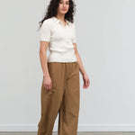 Styled view of Papery Elastic Lantern Trouser
