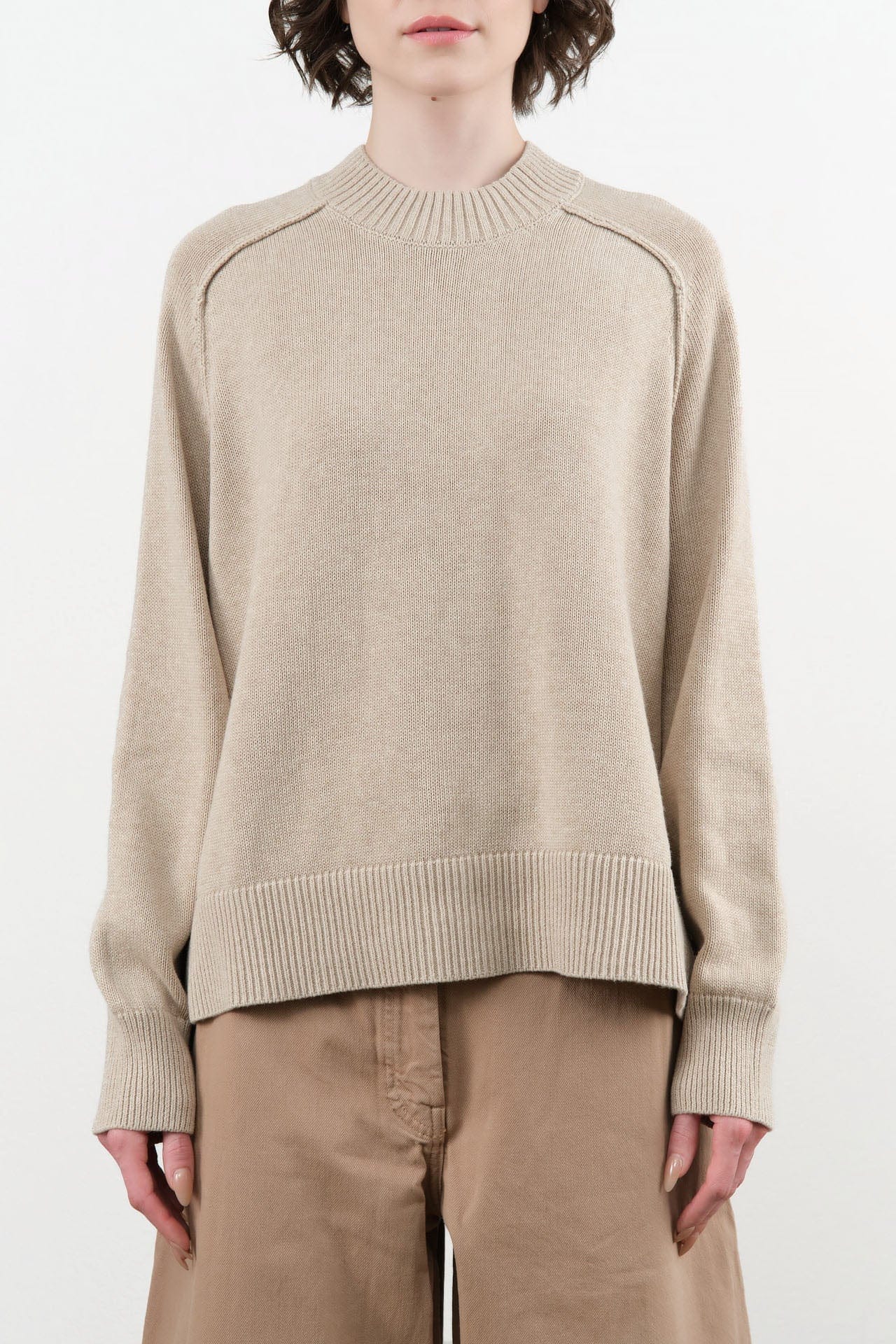 7115 by Szeki Apparel Womens Sweaters Roll Seam Pull Over