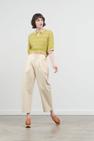 【関税込み】Tailored trousers with centre-back slit SS21_00248_5648b1e8-02ca-4314-