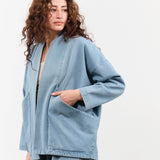 Signature Sumo Jacket in Faded Blue