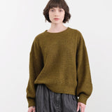 7115 by Szeki Apparel Womens Sweaters Signature Yak Poet Sleeves Sweater