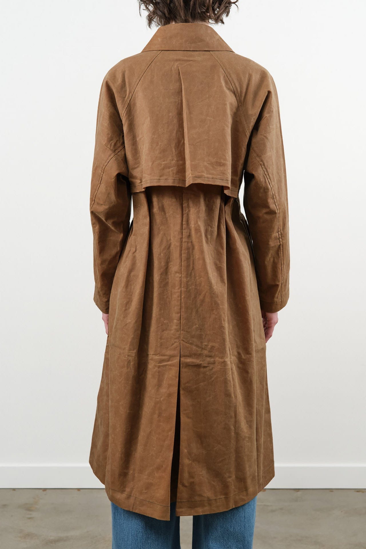 7115 by Szeki Apparel Womens Outerwear Spring Trench Overcoat