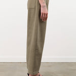 7115 by Szeki Apparel Womens Pants Tailored Curve Legged Trouser in Umber