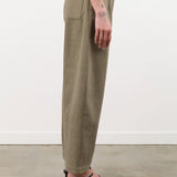 7115 by Szeki Apparel Womens Pants Tailored Curve Legged Trouser in Umber