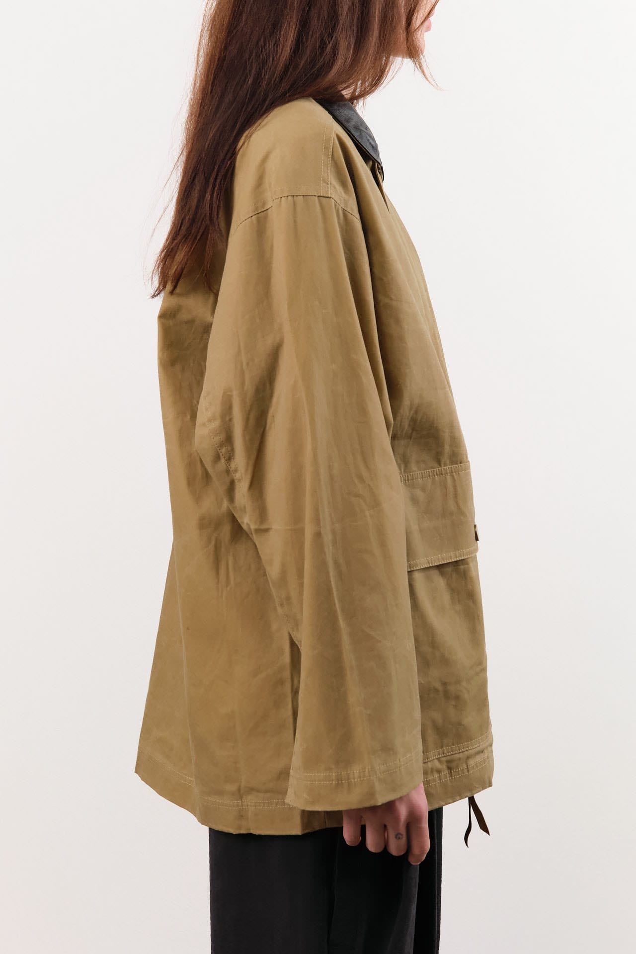 7115 by Szeki Apparel Womens Jackets Waxed Field Jacket