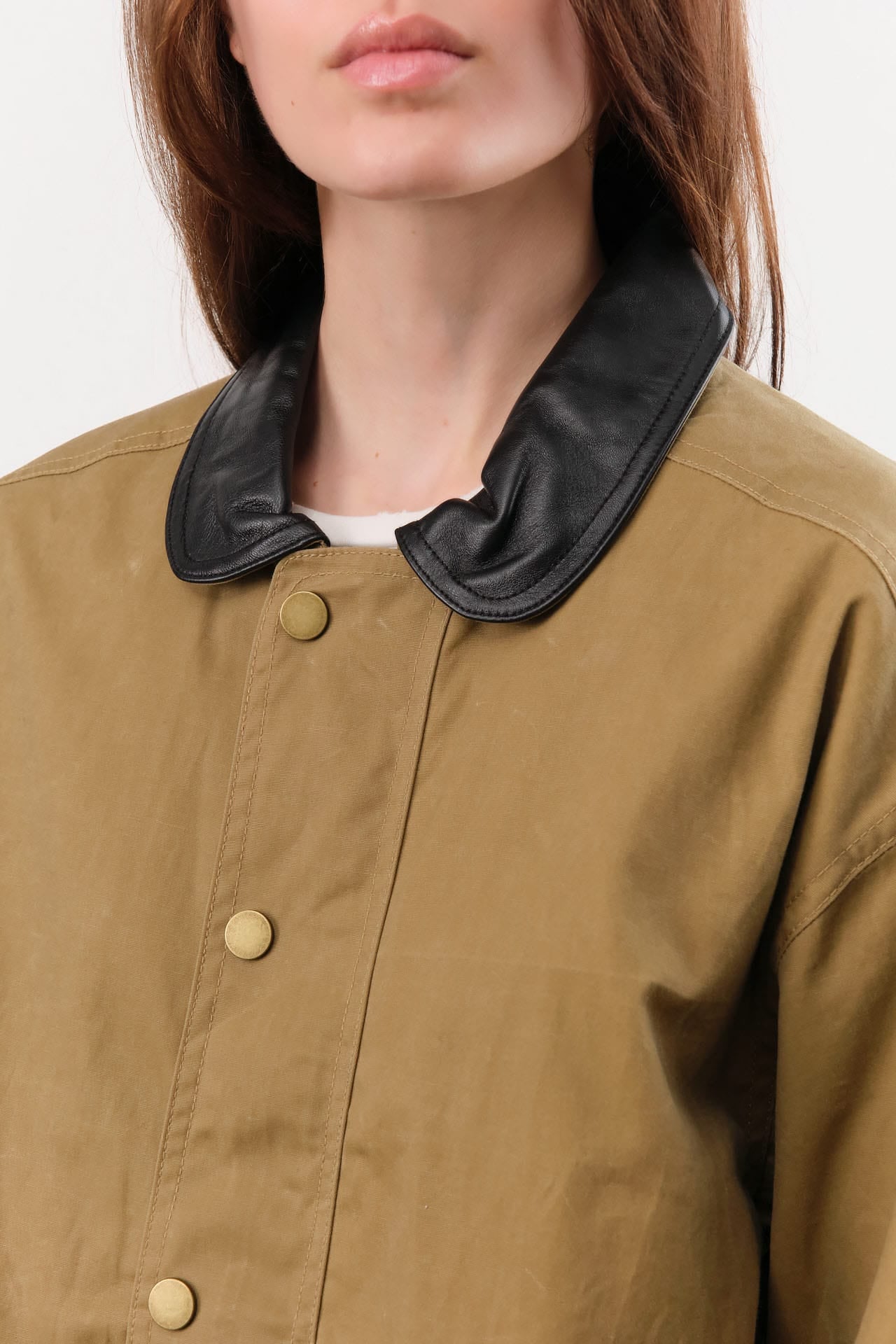 7115 by Szeki Apparel Womens Jackets Waxed Field Jacket