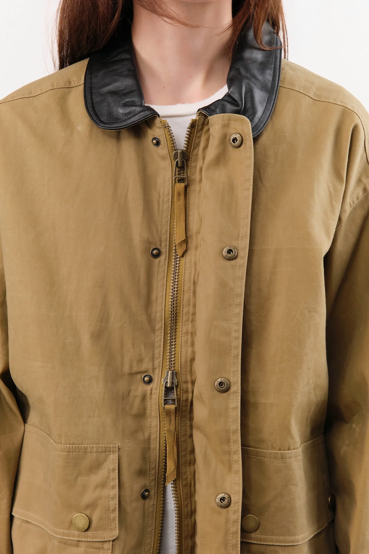 7115 by Szeki Apparel Womens Jackets Waxed Field Jacket
