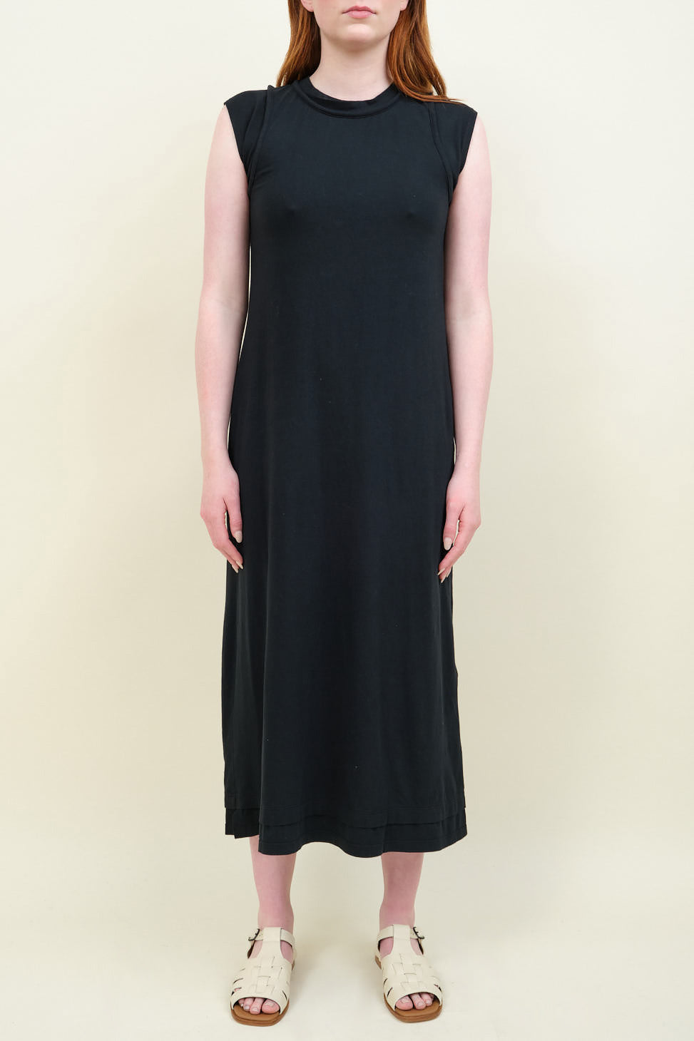 Front of Alessia Dress in Black