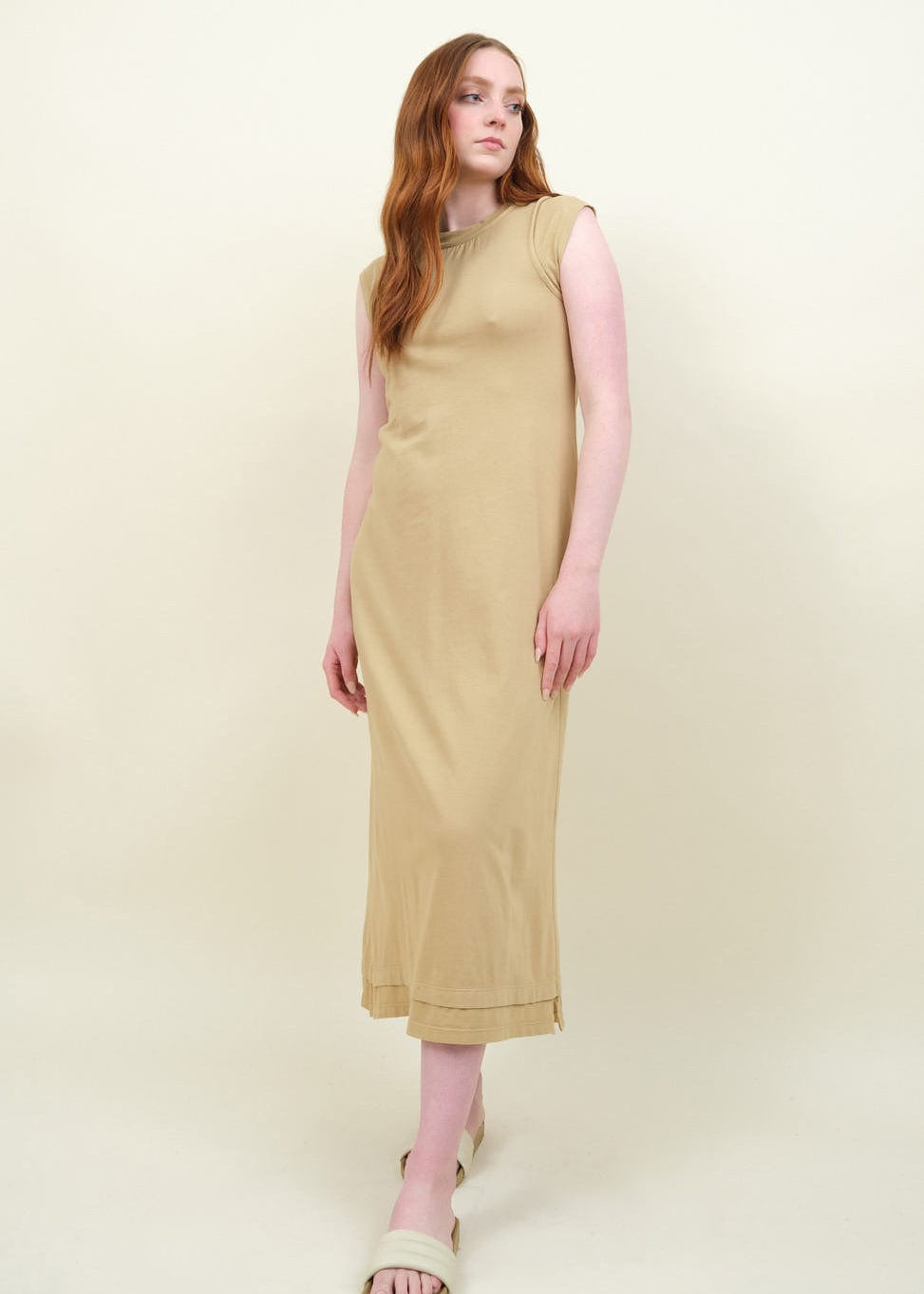 Atelier Delphine Apparel Womens Dresses Alessia Dress in Bronze Mist Bronze Mist / XSmall