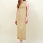 Atelier Delphine Designer Sale Alessia Dress in Bronze Mist