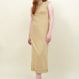 Atelier Delphine Designer Sale Alessia Dress in Bronze Mist