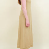 Short Sleeve Alessia Dress in Bronze Mist by Designer Atelier Delphine on Sale