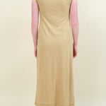 Back of Atelier Delphine Alessia Dress in Bronze Mist